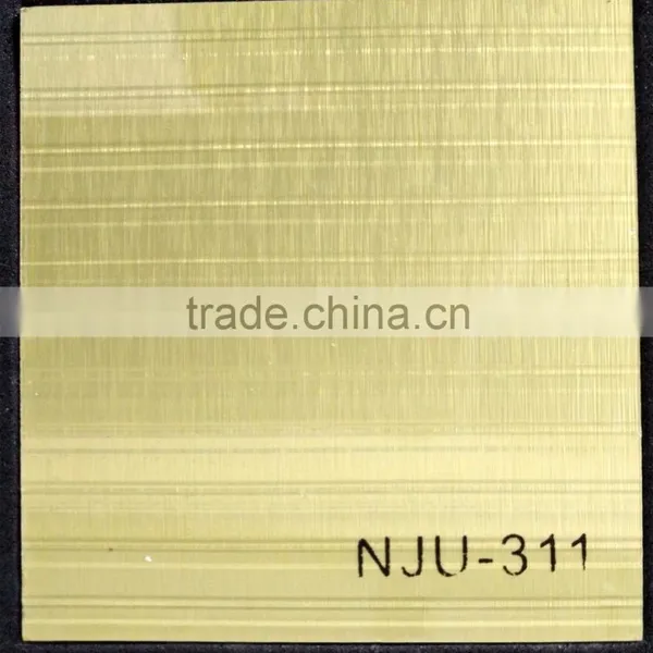 Factory Selling Metal uv Mdf ,aluminum Foil Covered Fibreboard photo-5