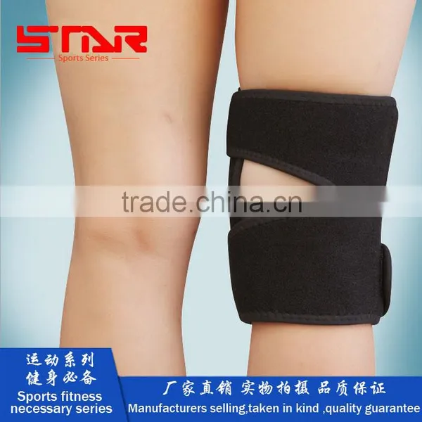 Adjustable Fitness Knee Pad for Football Basketball,Neoprene Knee Support, Knee Support Waterproof With Four Springs photo-2