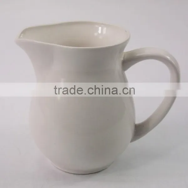 Set of Pitcher and 6pcs Bowl With Metal Rack,ceramic Bowl Set photo-3