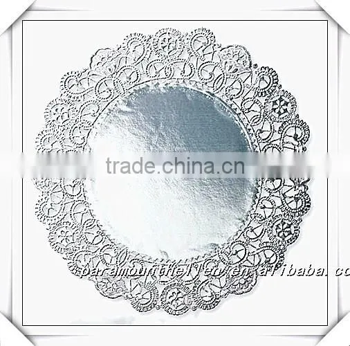 New Style Assort Colored Paper Gold Foil Doilies Baking Cups Doilies Baking Tool photo-2