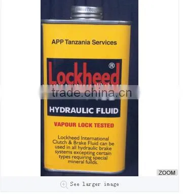 Tins to Pack Brake Fluid
