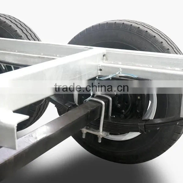 12x5ft Hot Dipped Galvanized 3.5 Ton Heavy Duty Hydraulic Tipper Box Trailer photo-6