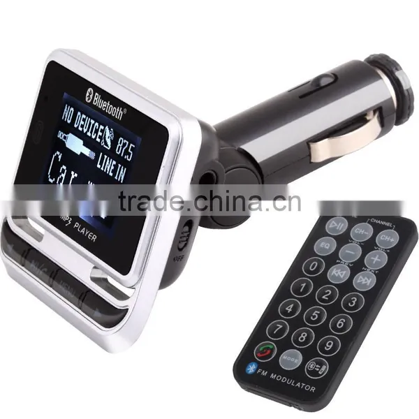 Bluetooth Car Kit Handsfree MP3 Player FM Transmitter USB Charger photo-2