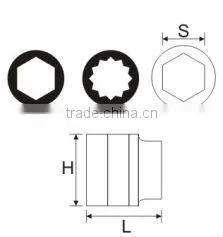 1/2" DR SOCKET CR-V photo-2