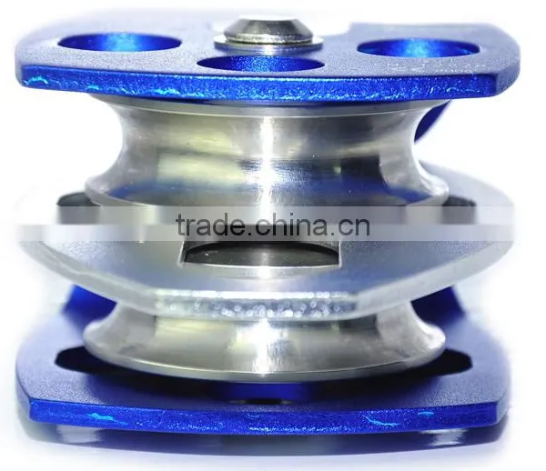 Climbing With Single Steel Wire Rope Double Pulley photo-4