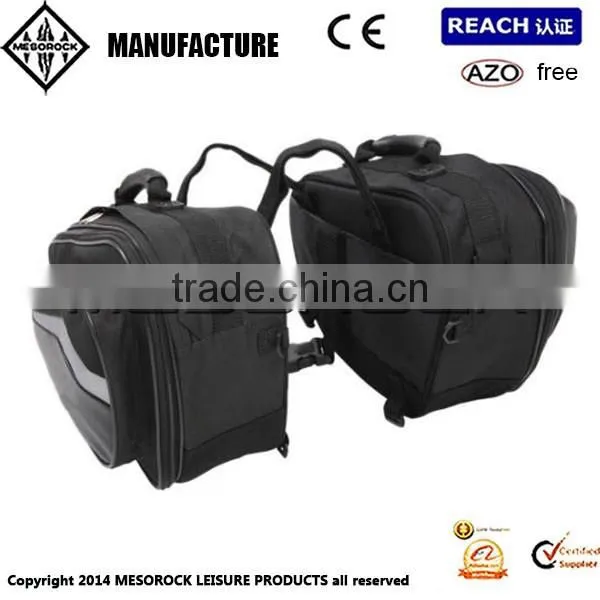 MOTORCYCLE MOTORBIKE LUGGAGE EXPANDABLE SPORTS BIKE STORAGE PANNIERS PAIR BAG photo-4