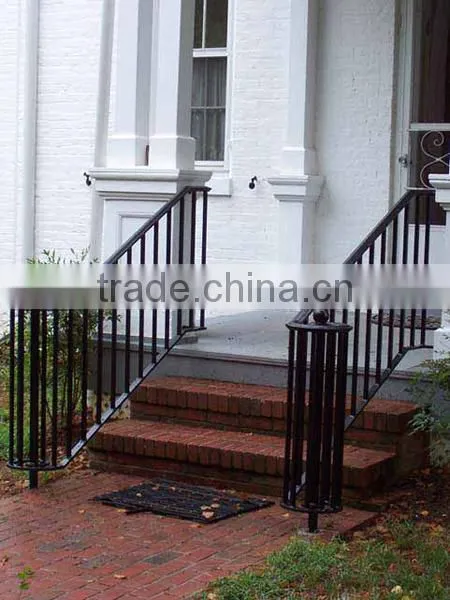 Easily Install Good Quality Factory Manufacture Hot Sale Galvanized Steel Stair Armrest photo-2