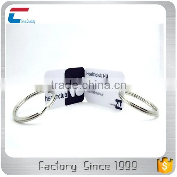 Hotel Room NTAG 213 Custom NFC RFID Plastic Pvc Key Chain Card Tag photo-3