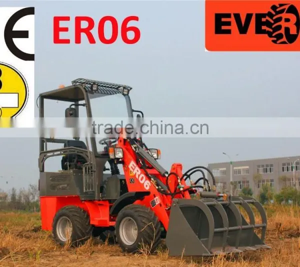 EVERUN Brand ER06 CE Winterdiesnst Hoflader Mit Schneeschild/Schneepflug photo-5