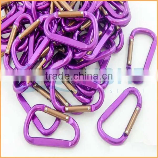 Fashion High Quality Outdoor Small Round Aluminum Carabiner photo-3