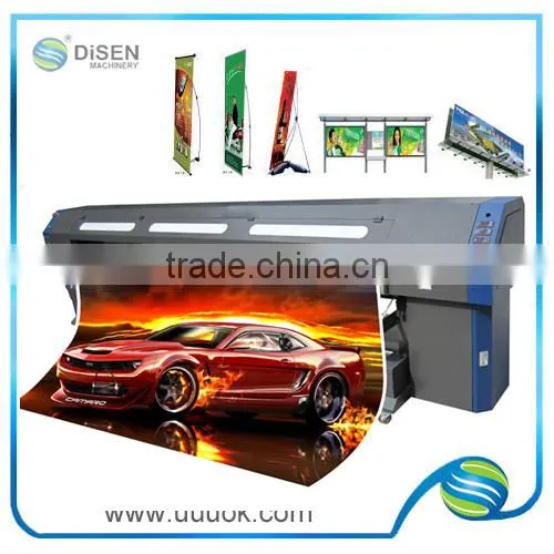 Large format solvent printer