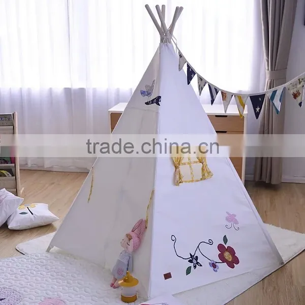 Wholesale Cotton Canvas Kids Children Indoor Play for Peugeot Partner Tepee Tent photo-4