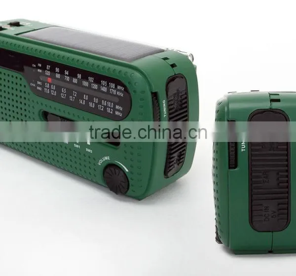 Portable Solar Power RADIO AM/FM/SW1-2 Bands USB Radio photo-6