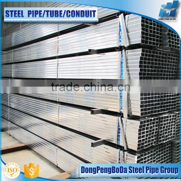 25*25*1.0 Galvanized Square Steel Pipe GI Hollow Section From China photo-2