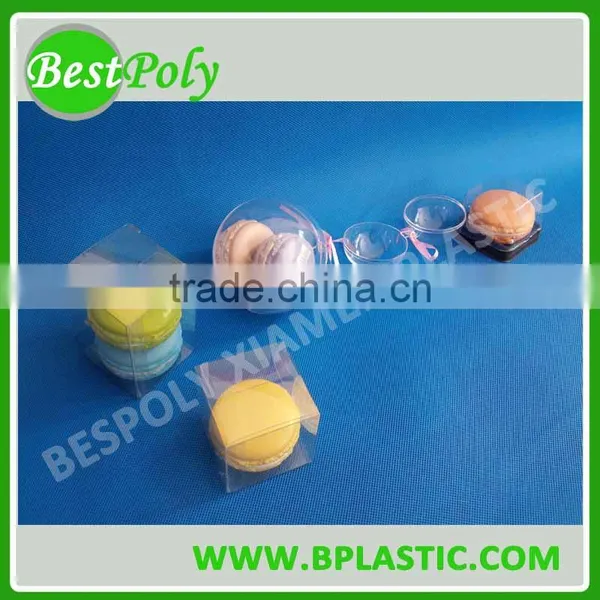 51mm Square Plastic Box for Macaron photo-4