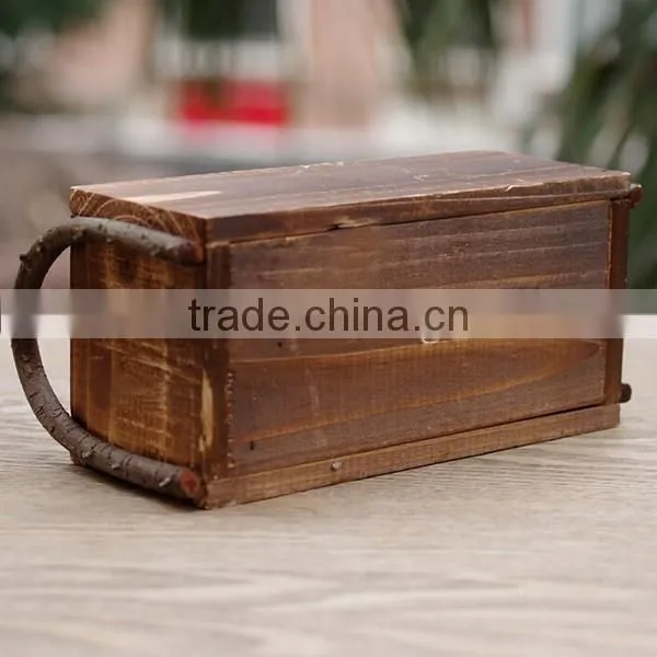 2016 Special Design Rectangular Indoor Wooden Planters photo-2