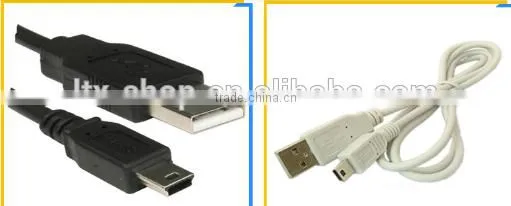 Mini T Shape Connector USB 2.0 Download Line Use For Digital Camera photo-5