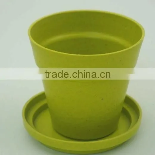 Bamboo Fiber Indoor Cheap Flower Pots photo-3