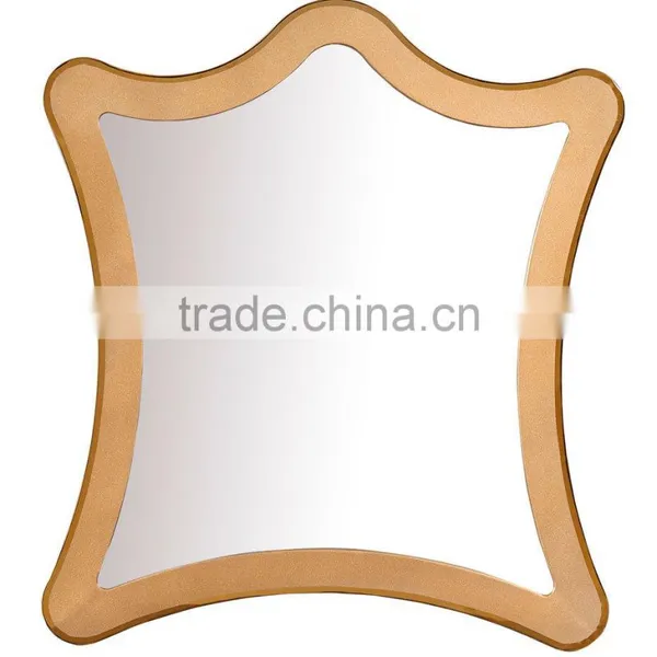 New Decorative Glass Mirror With Stainless Steel Frame photo-4