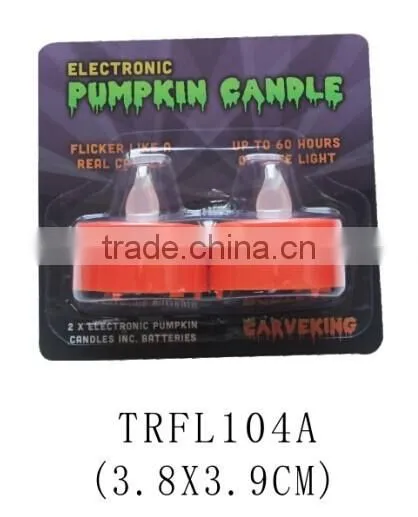 Halloween decorative flameless led candle plastic led tea light