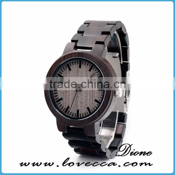 Top Brand Wooden Wrist Watch Bamboo Wood Watch Case photo-2