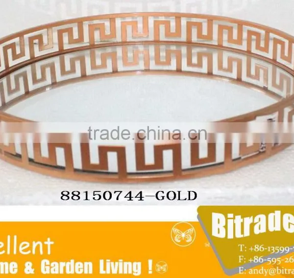 Metal Mirror Serving Tray photo-6