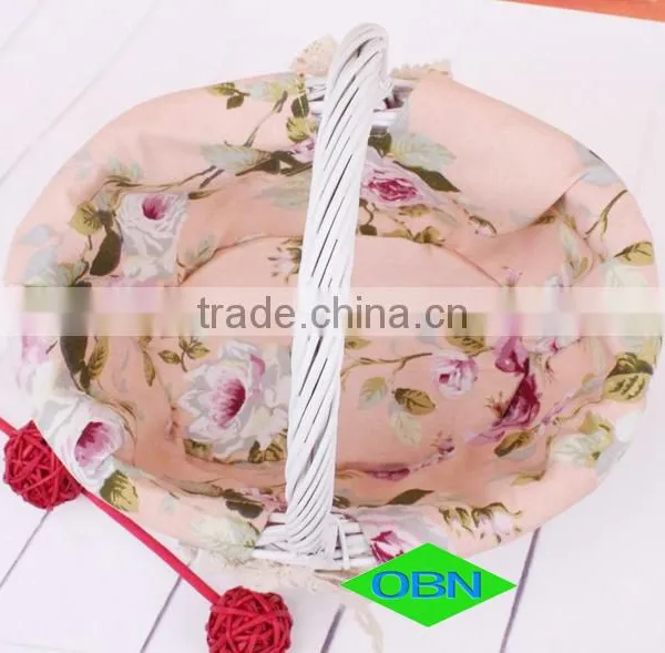 Wholesale White Wicker Valentine Gift Basket Supplier photo-3
