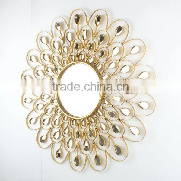 Design Decorative Wall Hanging Metal Mirror Art photo-4