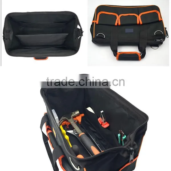 600D Oxford Backpack Electrician Tool Bag Multifunctional Electrical Heavy Duty photo-4