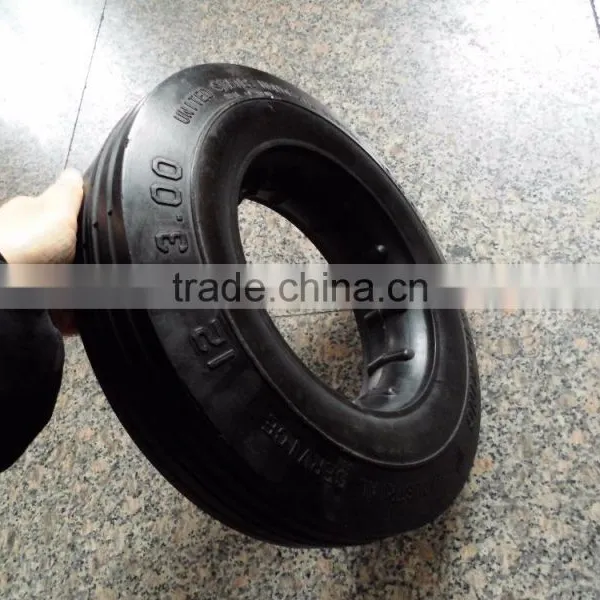 Rubber Wheel Tire 12X3.00 Solid Wheel photo-3