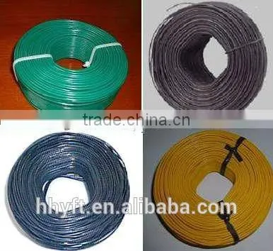 Green/yellow Pvc Coated Iron Tie Wire Square Hole on Sale photo-2