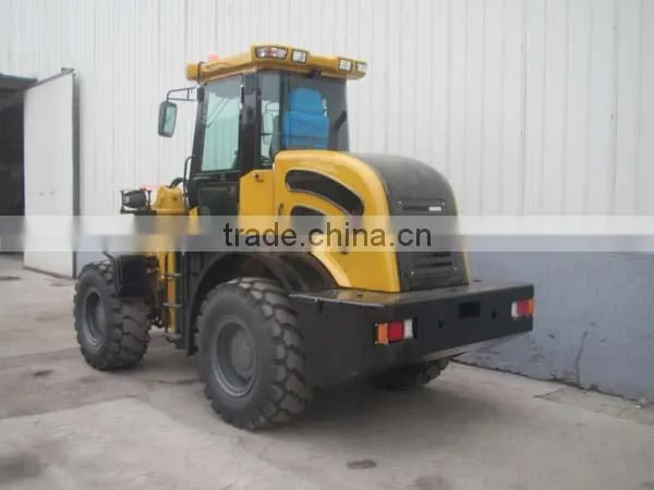 EPA3 Engine ZL20F HZM920 2ton Wheel Loader With Skip Steer Loader Quick Hitch photo-3