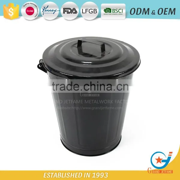 Iron Powder Coating Ash Bucket and Shovel Metal Coal Scuttle photo-4