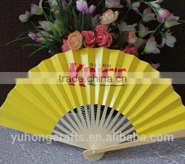 Customized One Side Printing Paper Fan for Promotion photo-2