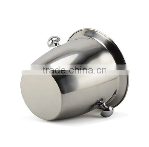 Customized Logo Printed Stainless Steel Ice Beer Bucket Champagne Bucket photo-2