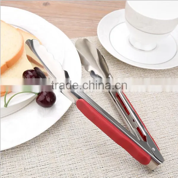 Kitchen Food Tong Heat Resistant Stainless Steel Tongs for Barbecue photo-4