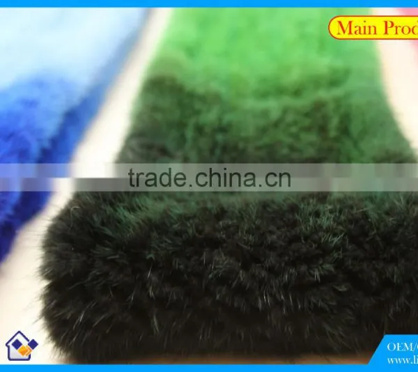 High Quality Knitted Mink Scarf photo-3