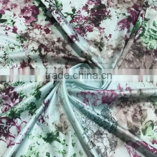 Printed Fabric Floral Printing Fabric 100% Polyester Fabric photo-2
