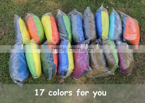 Top Sale Portable Parachute Nylon Fabric Travel Camping Hammock photo-5