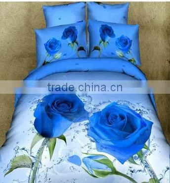 China Made Polyester Digital Printed Sale New Bed Sheet /bedspread Design photo-2