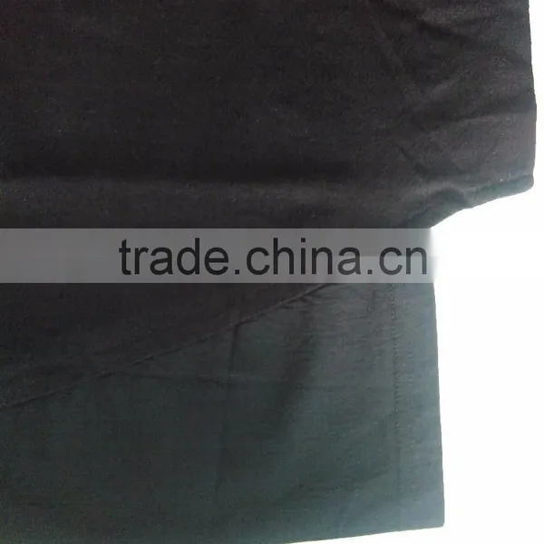 GZY Guangzhou Stock Lots Wholesale Linen Joint Irregular T-shirt for Man photo-4