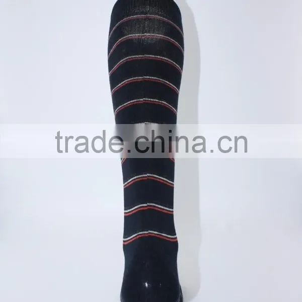 Thin Strip Knee High Socks Men photo-3