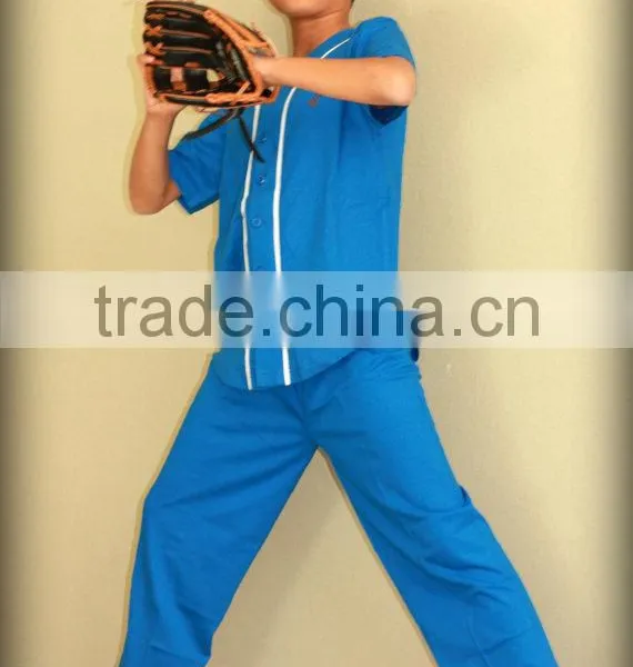 2017 Custom Kids Plain Pajamas Sleepwear With Embroidered photo-2