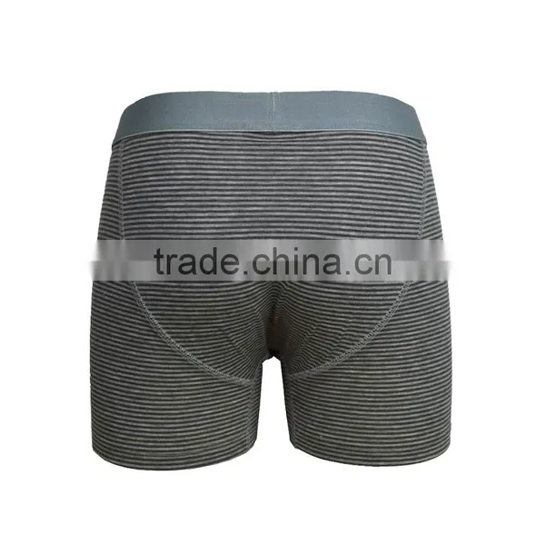 Latest Man Boxer Comfortable Cotton Underwear With Stripes Man's Brief Suits photo-2