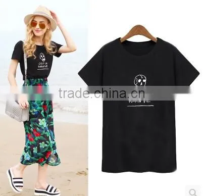 2016 China Custom Women's New Fashion T-shirt Printing Wholesale China photo-3