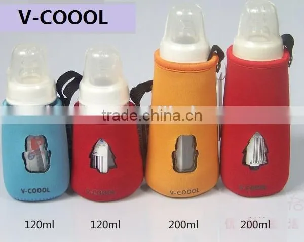 Baby Bottle Cover/baby Bottle Holder/neoprene Milk Bottle Holder photo-3