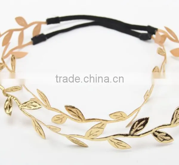 2 Colors Leaf Headband, Leaf Headband for Both Mom and Kids, Mom & Kids Headband photo-5