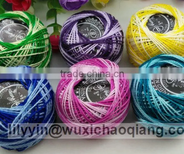 Best Sell China Beautiful 100% Wool Yarn,wool Yarns Multicolor photo-5