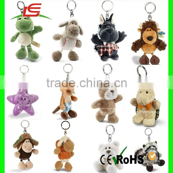 Factory Customized Hot Selling Lovely Plush Star Shaped Keychain photo-4