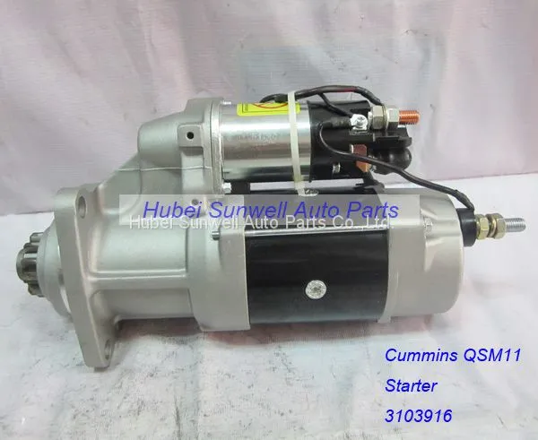 Cummins QSX15 Engine Starter 3103916, 3102920, 3103305